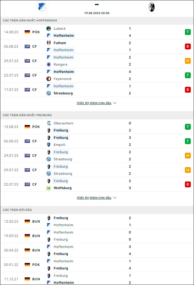 Nhận định bóng đá Hoffenheim vs Freiburg, 20h30 ngày 19/8 - Ảnh 1