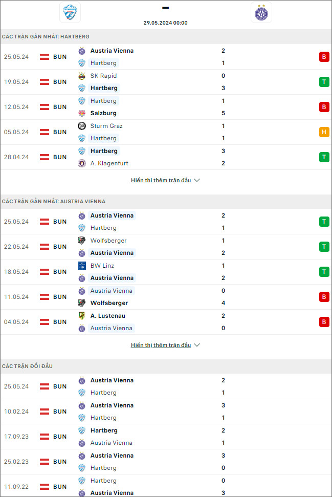 Hartberg vs Austria Wien - Ảnh 1