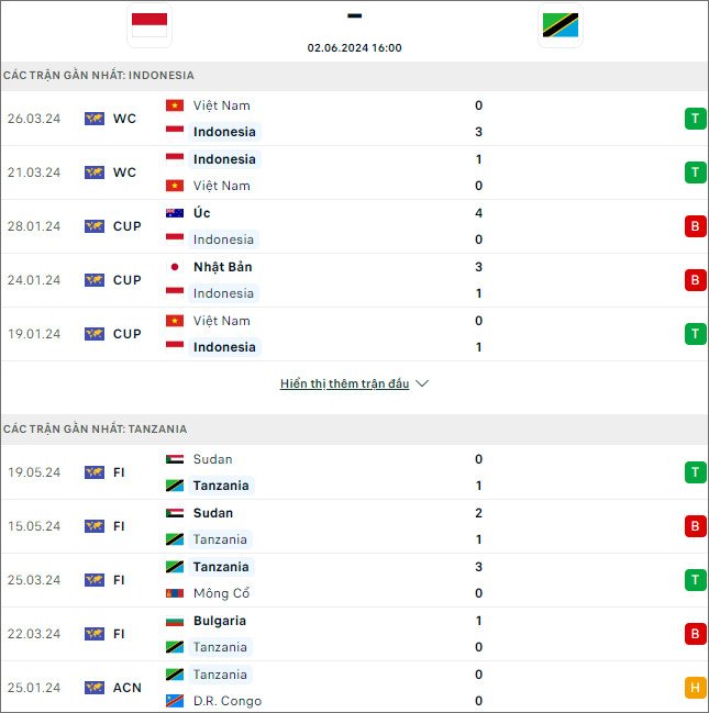 Indonesia vs Tazania - Ảnh 1