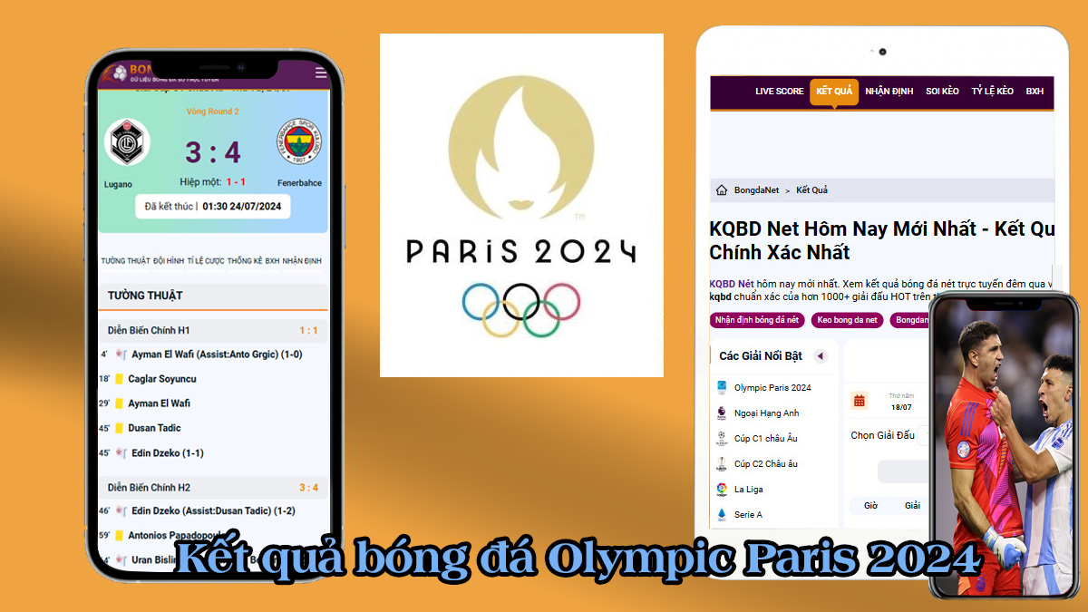 KQBD Nam Olympic Paris 2024 nhanh nhất