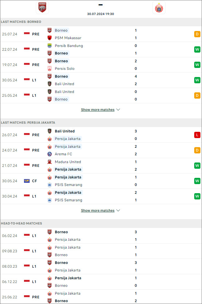 Borneo vs Persija Jakarta - Ảnh 1