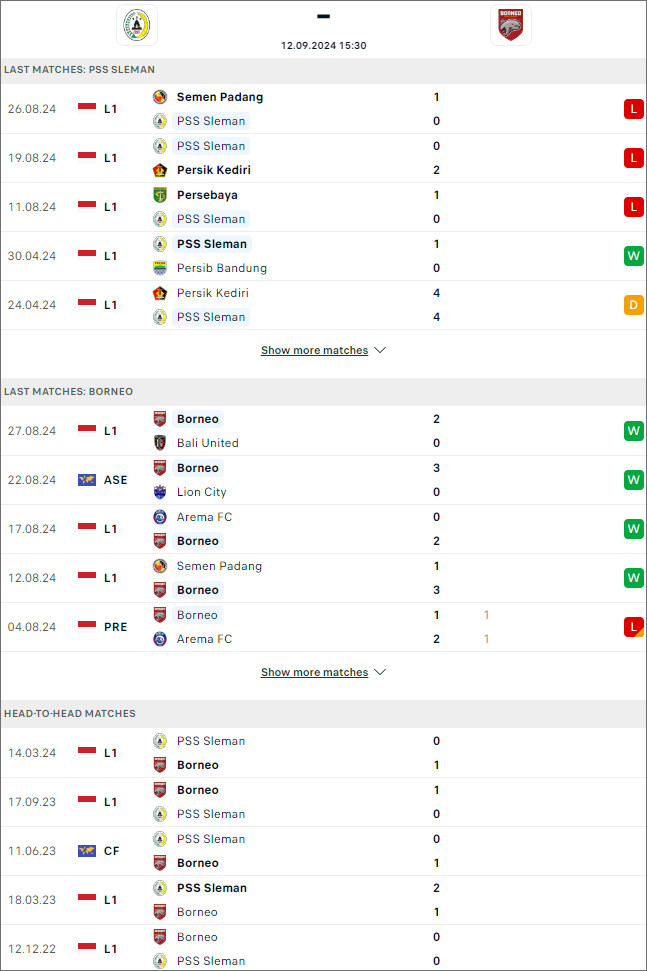 PSS Sleman vs Borneo - Ảnh 1