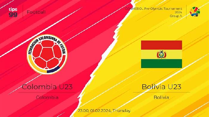 Soi kèo bóng đá Colombia U23 vs Bolivia U23, 6h ngày 2/2
