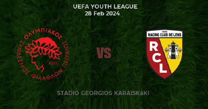 Nhận định bóng đá Olympiakos U19 vs Lens U19, 20h00 ngày 28/2: Giữ vững truyền thống