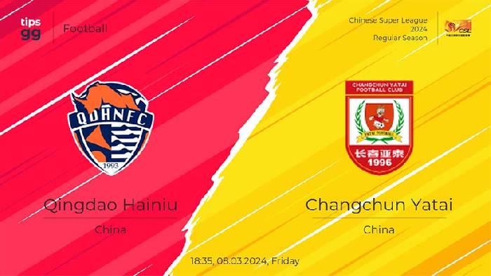 Nhận định bóng đá Qingdao Hainiu vs Changchun YaTai, 18h35 ngày 8/3: Giăng bẫy đón khách