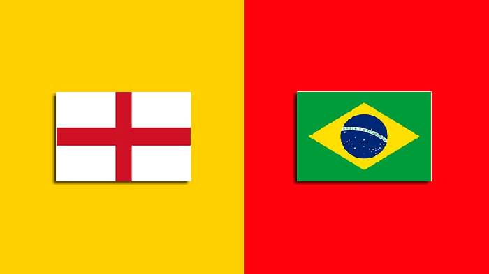 Soi kèo thẻ phạt Anh vs Brazil, 2h ngày 24/3