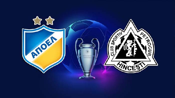 Soi kèo thơm trận APOEL vs Petrocub, 0h ngày 24/7 - Cúp C1 châu Âu