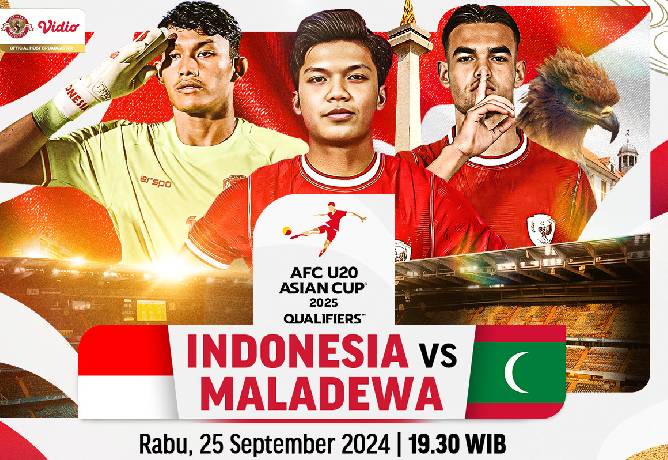 Nhận định bóng đá Indonesia U20 vs Maldives U20, 19h30 ngày 25/9