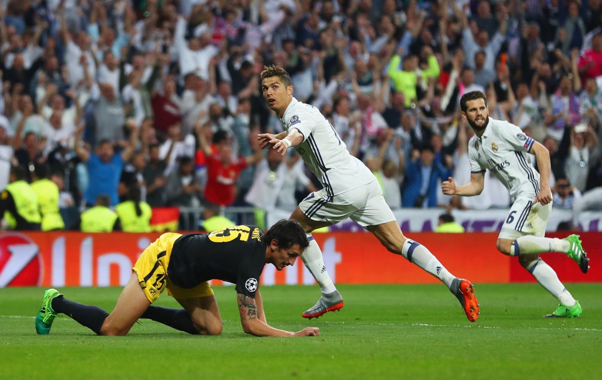 Thống kê ghi bàn cực khủng của Ronaldo trước Atletico khiến CĐV đội chủ nhà run rẩy - Ảnh 1