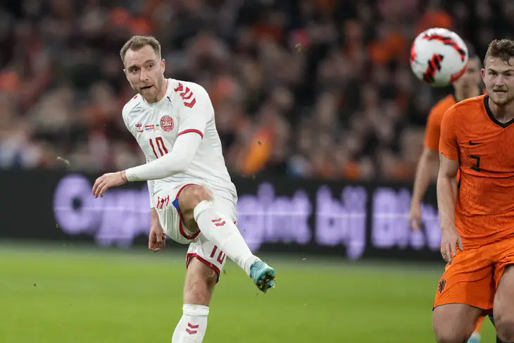 Eriksen tỏa sáng trong ngày trở lại đội tuyển Đan Mạch - Ảnh 1