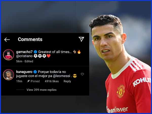 Sao mai của Man United bị Aguero mỉa mai vì dám khen Ronaldo - Ảnh 1