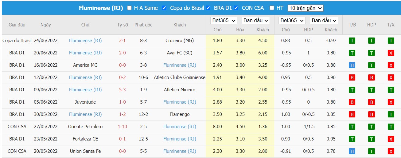 Soi kèo Botafogo vs Fluminense, 02h00 ngày 27/06/2022, Brasileiro Série A 2022 - Ảnh 2