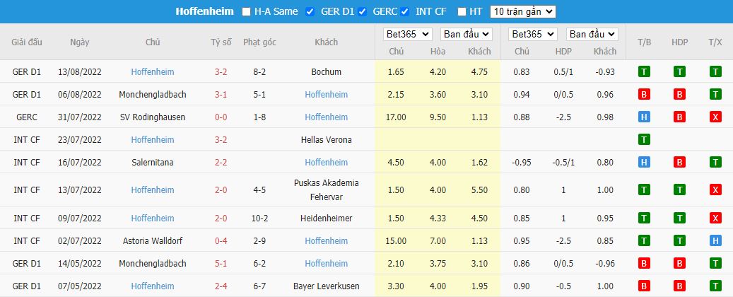 Soi kèo Leverkusen vs Hoffenheim, 20h30 ngày 20/8, Bundesliga - Ảnh 3