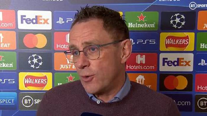 HLV Rangnick chỉ trích trọng tài sau khi M.U bị loại khỏi Champions League
