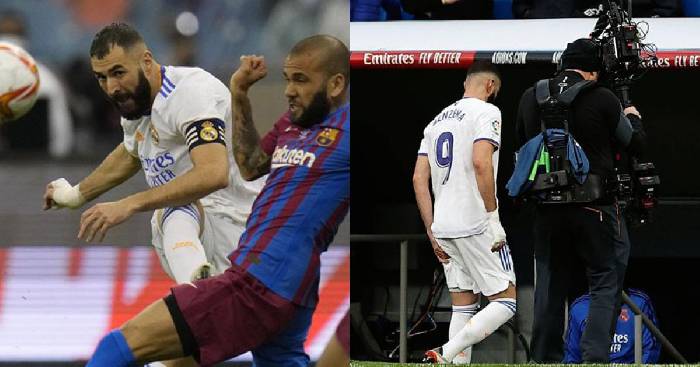 Real lo lắng khi nguy cơ thiếu vắng chân sút chủ lực ở trận Siêu kinh điển với Barcelona
