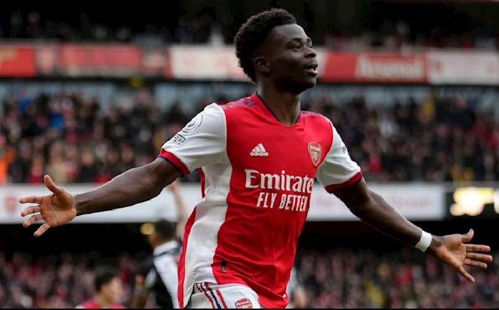 Ghi bàn duy nhất vs A.Villa, Saka đi vào lịch sử của Arsenal