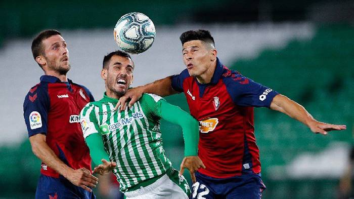 Soi kèo, nhận định Real Betis vs Osasuna, 21h15 ngày 03/04/2022