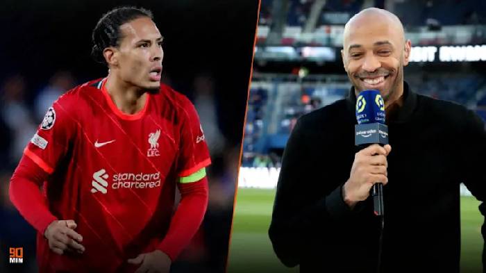 Thierry Henry “bao biện” việc không trả lời tin nhắn của Van Dijk