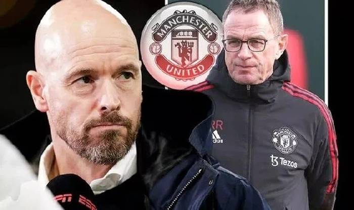 Ten Hag hẹn gặp Rangnick vào cuối mùa để bàn cách cải tổ Man United