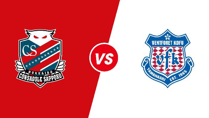 Nhận định Consadole Sapporo vs Ventforet Kofu - 16h00 ngày 22/06, Cúp Hoàng Đế Nhật Bản