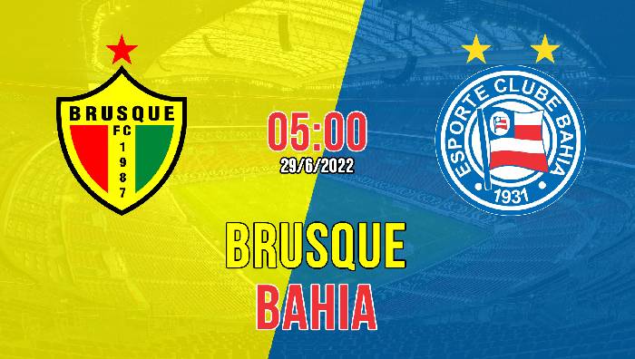 Nhận định Brusque vs Bahia, 5h ngày 29/6, Hạng nhất Brazil 