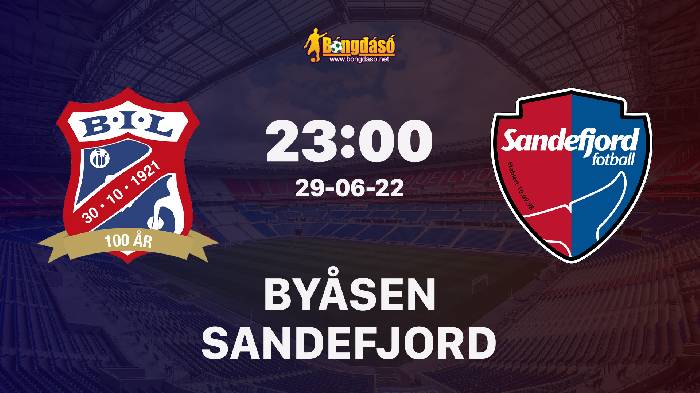 Soi kèo Byasen Toppfotball vs Sandefjord Fotball, 23h00 ngày 29/06/2022, Cúp Na Uy 2022