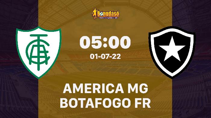Nhận định America MG vs Botafogo FR, 5h ngày 01/07, Cúp quốc gia Brazil