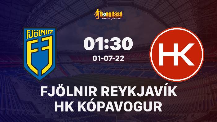 Soi kèo Fjölnir Reykjavík vs HK Kópavogur, 01h30 ngày 01/07/2022, Hạng nhất Iceland 2022
