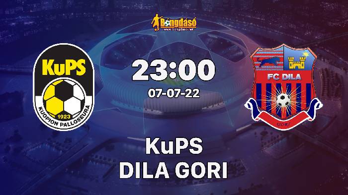 Soi kèo KuPS vs FC Dila Gori, 23h00 ngày 07/07/2022, UEFA Europa Conference League 2022