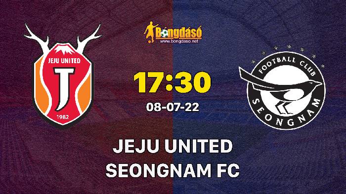 Soi kèo Jeju United vs Seongnam FC, 17h30 ngày 08/07/2022, K-League 1 2022