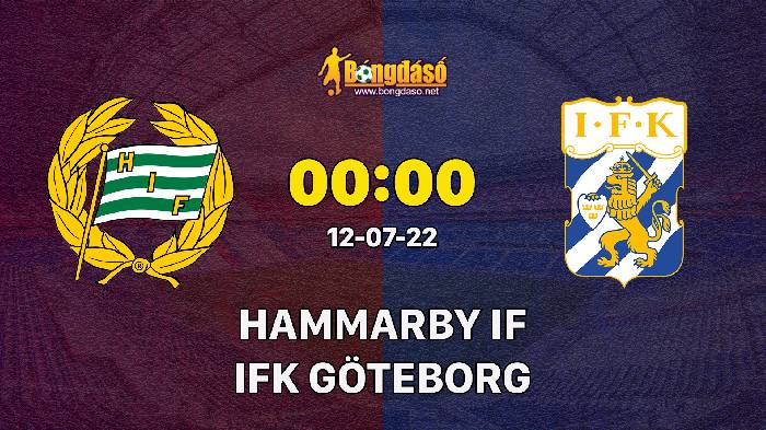 Nhận định Hammarby IF vs IFK Göteborg, 00h00 ngày 12/07/2022, Giải bóng đá VĐQG Thụy Điển 2022