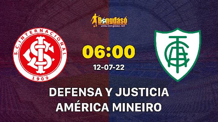 Nhận định Internacional vs América Mineiro, 06h00 ngày 12/07/2022, Giải bóng đá VĐQG Brazil 2022