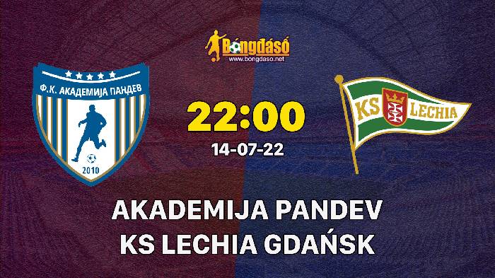 Nhận định Akademija Pandev vs KS Lechia Gdańsk, 22h00 ngày 14/07/2022, UEFA Europa Conference League 2022