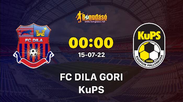 Soi kèo FC Dila Gori vs KuPS, 00h00 ngày 15/07/2022, UEFA Europa Conference League 2022