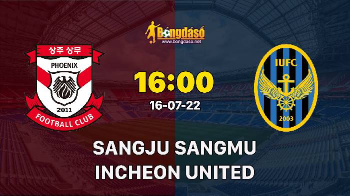 Nhận định Sangju Sangmu vs Incheon United, 16h00 ngày 16/07, K League