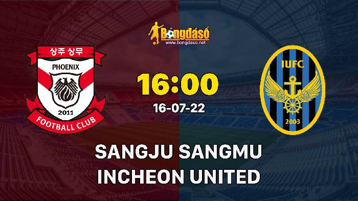 Nhận định Sangju Sangmu vs Incheon United, 16h00 ngày 16/07, K League
