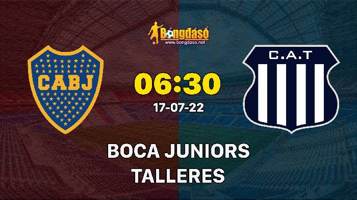 Soi kèo Boca Juniors vs Talleres, 06h30 ngày 17/07/2022, VĐQG Argentina 2022