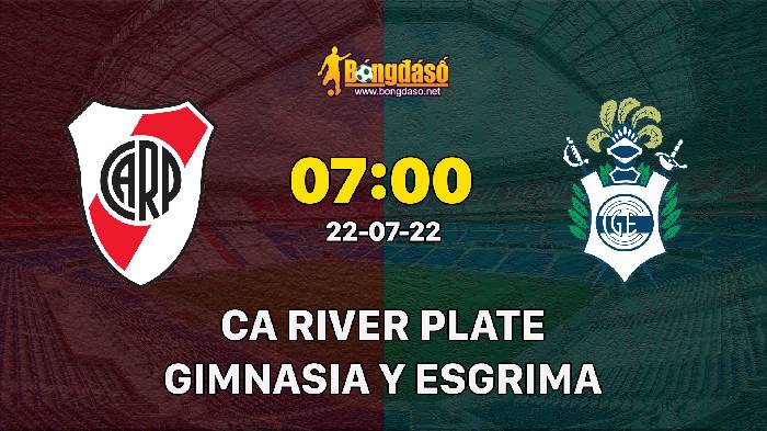 Nhận định River Plate vs Gimnasia y Esgrima, 07h30 ngày 22/07/2022, Giải bóng đá VĐQG Argentina 2022