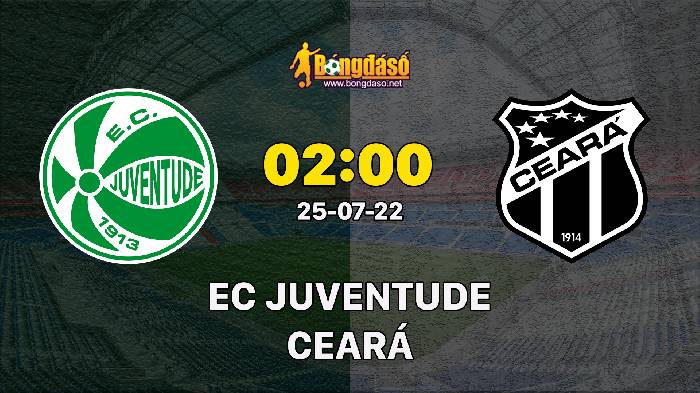 Nhận định Juventude vs Ceará, 02h00 ngày 25/07/2022, Giải bóng đá VĐQG Brazil 2022