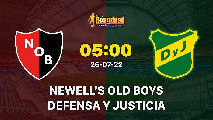 Nhận định Newell's Old Boys vs Defensa y Justicia, 05h00 ngày 26/07/2022, Giải bóng đá VĐQG Argentina 2022