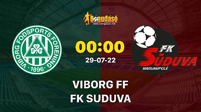 Nhận định Viborg vs Suduva, 0h ngày 29/07, Europa Conference League 