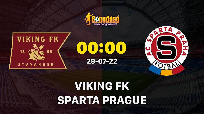 Nhận định Viking vs Sparta Prague, 0h ngày 29/07, Europa Conference League 