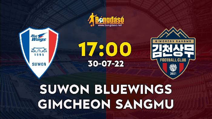Nhận định Suwon Samsung Bluewings vs Gimcheon Sangmu, 17h00 ngày 30/07/2022, Giải VĐQG Hàn Quốc 2022
