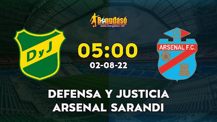 Nhận định Defensa y Justicia  vs Arsenal Sarandi, 5h ngày 02/08, VĐQG Argentina