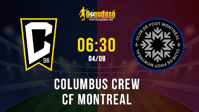Nhận định Columbus Crew vs CF Montreal, 6h30 ngày 04/08, MLS 