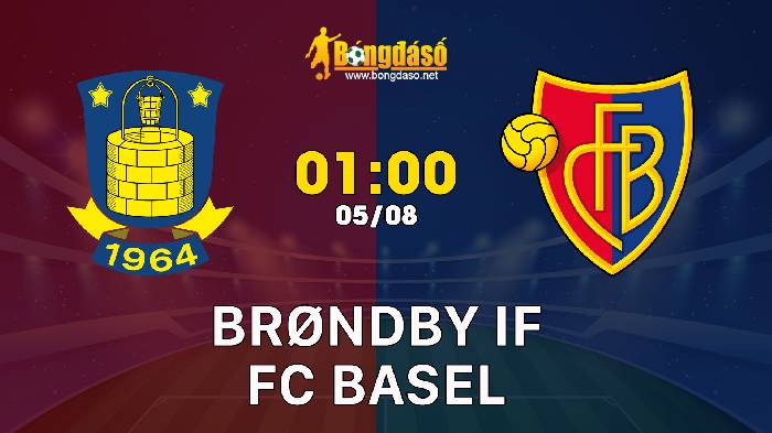 Nhận định Broendby IF vs Basel, 1h30 ngày 05/08, Europa Conference League