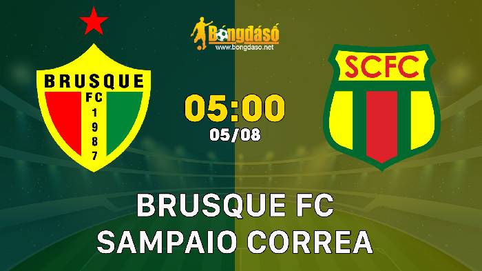 Nhận định Brusque vs Sampaio Correa, 05h ngày 05/08, Hạng nhất Brazil 