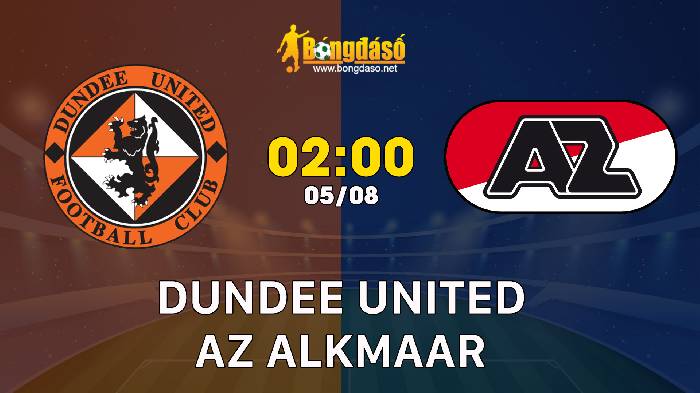 Nhận định Dundee United vs AZ Alkmaar, 2h ngày 05/08, Europa Conference League 