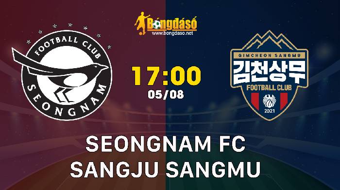 Nhận định Seongnam FC vs Sangju Sangmu, 17h ngày 05/08, K League 1