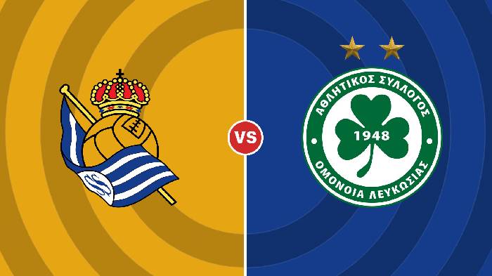 Nhận định Real Sociedad vs Omonia, 23h45 ngày 15/9, Europa League